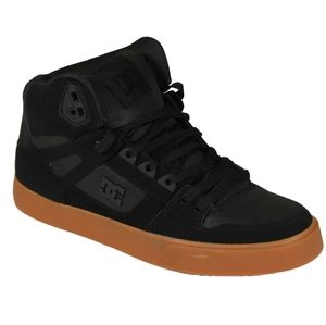 DC Pure High-Top Shoe - Black / Gum - New